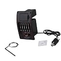 5 Band EQ Preamp Pickup System with Phase Switch & Loudness Contour, Compatible with Fishman for Acoustic Guitar Ukulele Violin Banjo Mandolin