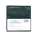 5 Checkbook Transaction Registers w/Vinyl Checkbook Cover (Green)