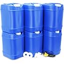 Legacy Food Storage Emergency Water Storage 5 Gallon Water Tank - BPA-Free, Food Grade, Portable, Stackable, Easy Fill - Survival Supply Water Container