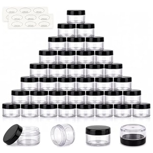 5 gram sample containers with lids small travel size containers