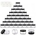 5 Gram Sample Containers with Lids, Small Travel Size Containers