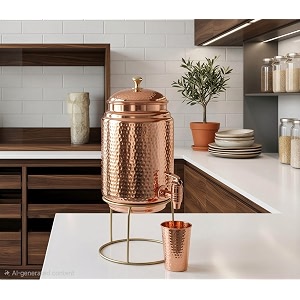 5 Litre Pure Copper Water Dispenser with