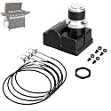 5 Outlet Electronic Grill Igniter for Blackstone 36 inch Griddle with Air Fryers Combo, Universal AA Cover Spark Igniter Replacement Kit for Black Stone 4 Burner Gas Grill Accessories