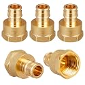 5 Pack 1/2" x 1/2" FNPT Female Adapter PEX A Expansion Fitting