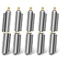 5 Pack 3 Inch Heavy Duty Weld On Hinges, Barrel Gate Hinges