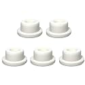 5 Pack Bathtub Jet Covers 31mm 1-1/2 Inch Jetted Tub Jet Port Plugs Silicone Stopper Caps Seals Soaking Hot Tub Adapter for Spa Hot Tub Storm Jets Diffuser Bath Jets Air Bubble Outlet Hole