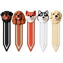 5 Pack Cute Dog Bookmarks Unique 3D
