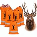 5 Pack Elk Game Bags Hunting Breathable Ripstop with Reflective Strip