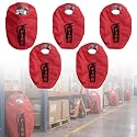 5 Pack Fire Extinguisher Cover Heavy Duty Protective Sleeve for Fire Safety Equipment, Dustproof & Scratch Resistant Oxford Fabric, Fits 5LB Standard Extinguishers