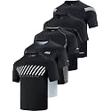 5 Pack Mens Active Quick Dry Crew