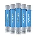 Yuclet 5 Pack Personal Water Filter Straw for Camping, Hiking, Travel