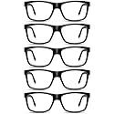5 Pack Reading Glasses for Women Men