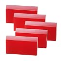 5-Pack RocketBus Small Fine Edging Tinting Vinyl Installation Hand Held Applicator Rubber Squeegee for Car Auto Tint Glass Film Bubble Remover Remove