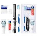 5 Pack Travel Toiletries Kit, 5-in-1 Personal Hygiene Kit Bulk