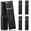 5 Pack Universal TV Remote Replacement Compatible with All Smart TV LED LCD HDTV 3D Series for Motel Hotel Nursing Home (Regular)