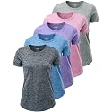 5 Pack Women39s Quick Dry Short Sleeve
