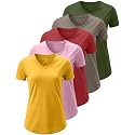 5 Pack Women39s Quick Dry Short Sleeve