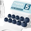 5 Pairs Replacement Ear Tips for AirPods Pro 3(Blue)