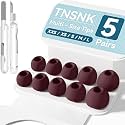 5 Pairs Replacement Ear Tips for AirPods Pro 3(White)