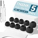 5 Pairs Replacement Ear Tips for AirPods Pro 3(White)