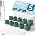 5 Pairs Replacement Ear Tips for AirPods Pro 3(White)