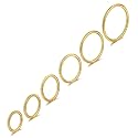 5 Pcs 20G 18G 16G Nose Rings Hoop Set 316L Surgical Steel Earrings Tragus Septum Piercing Cartilage Hoop For Women Men