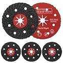 5 Pcs 7" x 7/8" Silicon Grinding Disc, 16 Grit