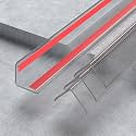 Clear Wall Corner Protector - 5pcs Clear Corner Guard, Self-Adhesive Wall Edge Protector Corner Trim for Baby, Furniture, Door, Tables, Cover Sharp Furniture(0.98 in. x 39.3 in.)
