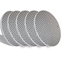 5 Pcs Extra Thick Silicone Trivets Pot Holder and Oven Mitts,Trivets for Hot Dish,Nonslip Insulation Honeycomb Rubber Hot Pads for Countertop,Multi-Purpose,Flexible Mats Heat Resistant Potholders,Grey