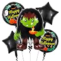 5 pcs Halloween Theme Foil Balloons for