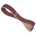 5 Pcs Sanding Belts 2 x 72 Inch 120 Grit Aluminum Oxide Abrasive Sandpaper for Belt Sander Metal Grinding Wood Working Weld Rust Removal