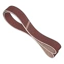 5 Pcs Sanding Belts 2 x 72 Inch 80 Grit Aluminum Oxide