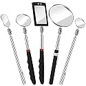 5 Pcs Telescoping Inspection Mirror Set with Lighted Mirror, Popular Style