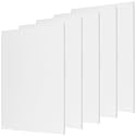 5 PCS White A4 Linocut Blocks, 8.3 x 11.8 Inch Soft Rubber for Printmaking