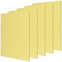 5 PCS Yellow A4 Linoleum Blocks for Printmaking, 8.3 x 11.8 Inch