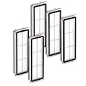 (5 Pack) Premium HEPA Filter Replacement Compatible with Dreame L10s Ultra, L10s Pro, L10 Ultra, Z10 Pro, S10, S10 PRO, S10 PLUS Robot Vacuum, Washable & Reusable