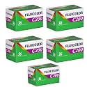 5 Rolls Fuji C200 35mm Film 135-36 FujiColor Fujifilm Color Print Expired 2014
