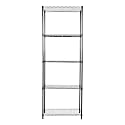 5-Shelves Wheels Heavy Duty Steel Storage Rack