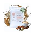 5 SPARROWS Healthy Sugar-Free Spiced Chai Tea Latte Powder - Stevia-Sweetened, Zero Sugar Coffee Creamer for Dirty Chai - Keto-Friendly Flavored Drink Mix, 40oz (2.5lb)