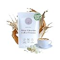 5 SPARROWS Healthy Sugar-Free Coffee Creamer Powder (White Chocolate) - Stevia-Sweetened, Zero Sugar - Keto-Friendly Flavored Drink Mix, 10 oz
