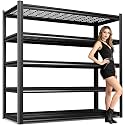5 Tier Heavy Duty Garage Shelving, Metal Storage Shelves, 59 x 20 x 72 in