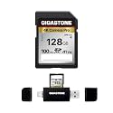 5-Yrs Free Data Recovery GIGASTONE 128GB SD
