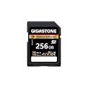 【5-Yrs Free Data Recovery】 GIGASTONE 256GB SD Card, 4K Camera Extreme, UHS-I A2 V30 U3 C10 SDXC Memory Card High Speed, Speed up to 180MB/s, Compatible with Kodak Olympus Digital Camera