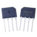 50/100/200/500/1000Pcs GBP310 Bridge Rectifier GBP310G Flat Bridge 3A/1000V DIP-4 Bridge Stack(200Pcs)