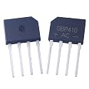 50/100/200/500/1000Pcs GBP410 Bridge Rectifier GBP410G Flat Bridge 4A/1000V DIP-4 Bridge Stack(500Pcs)