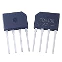 50/100/200/500/600Pcs GBP406 Bridge Rectifier GBP406G Flat Bridge 4A/600V DIP-4 Bridge Stack(1000Pcs)