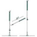 50 CM Multifunctional Magic Floor Squeegee with Long Handle Adjustable and Silicone Strips, Floor Washer with 180 Degree Rotating Squeegee Broom for Cleaning