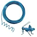 50 Feet Blue Aluminum Craft Wire, 12 Gauge 2mm Thickness Sculpting Wire, Armature Wire for Sculpting, Bendable Metal Craft Wire for Making Dolls Skeleton DIY Crafts