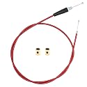 50 inch Mini Bike Throttle Cable for Coleman CT200U BT200X CT200U-EX with VM22 Carb, for Predator 212 Baja Warrior MB165 MB200 DB30 196cc 6.5hp 200cc Motovox MBX10 MBX11 GX160 GX200 Pit Bike Parts