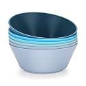 50 Oz Large Cereal Bowls, Unbreakable Wheat Straw Fiber Salad Bowl Sturdy and Stackable Salad Serving Bowls Set, BPA-Free Microwave/Dishwasher Safe, Lightweight for Oatmeal, Snacks , Oatmeal, Snacks